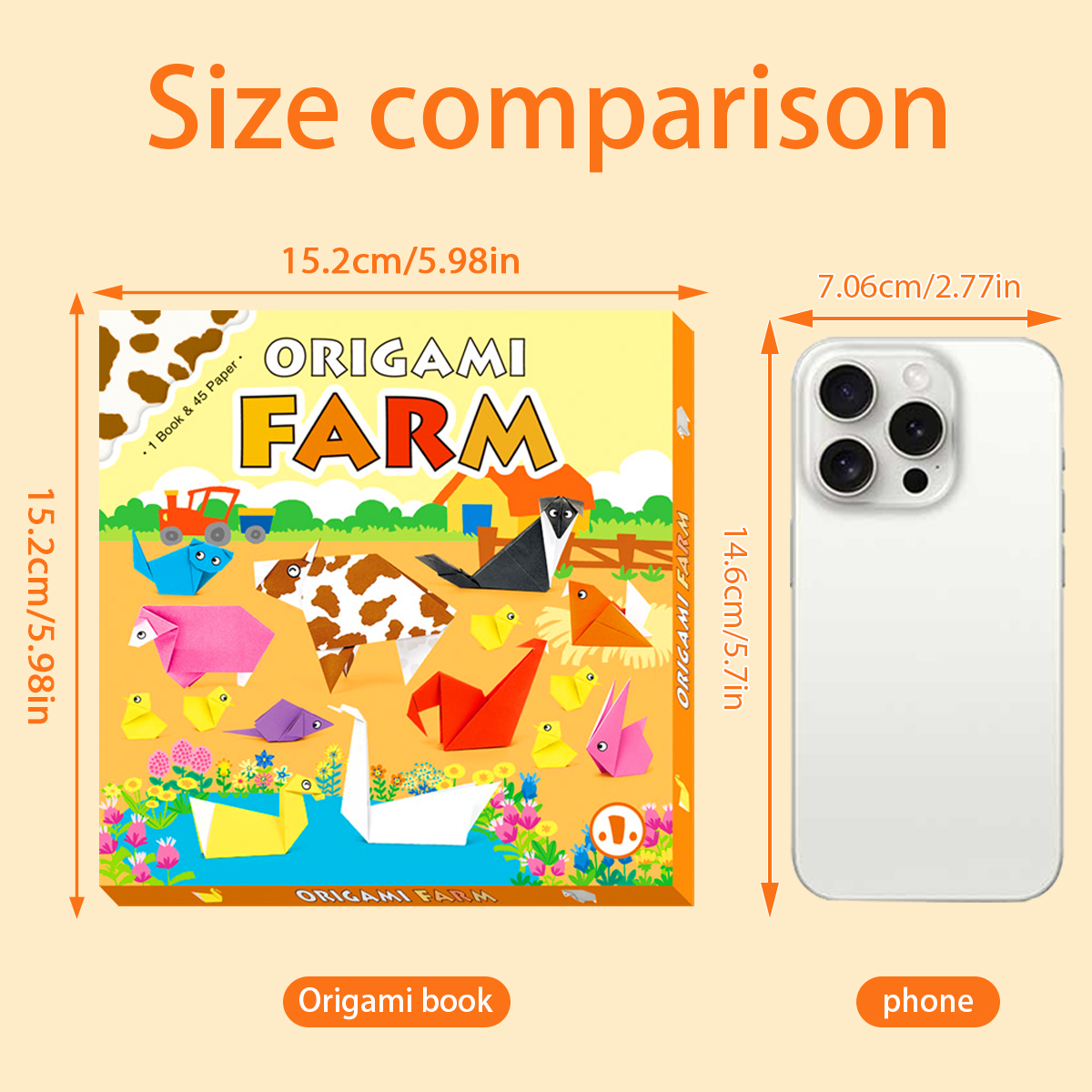 Children's Origami Farm Toolki - огляд і ціна Art Craft Books