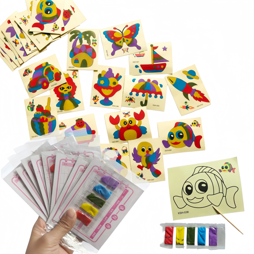 DIY Sand Art Kit Set - Multipl - огляд і ціна Art Craft Halloween