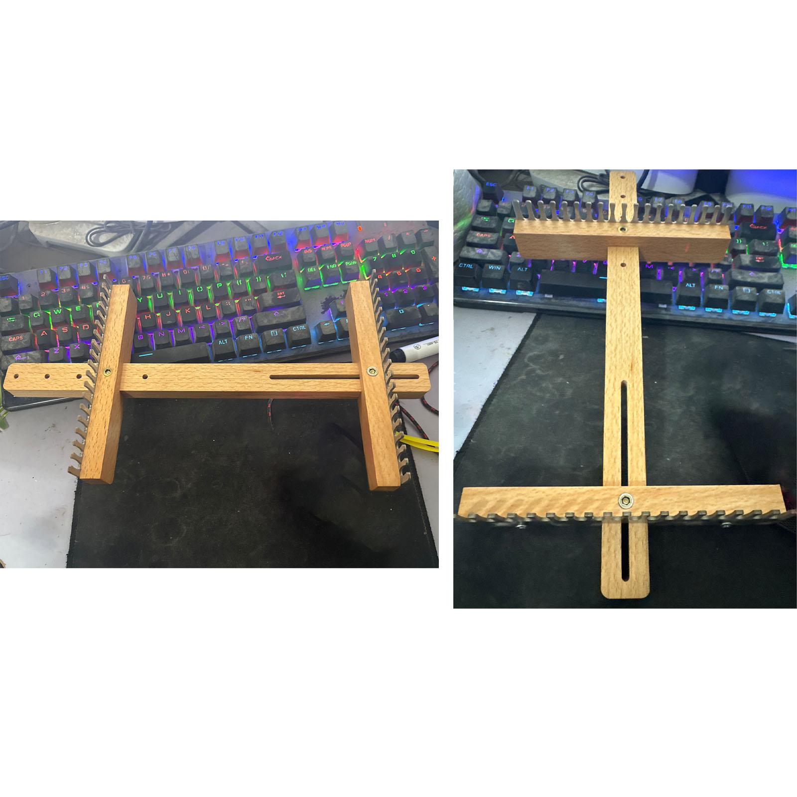 Wooden Frame Tapestry Loom Adj - огляд і ціна Loom Weaving Frame