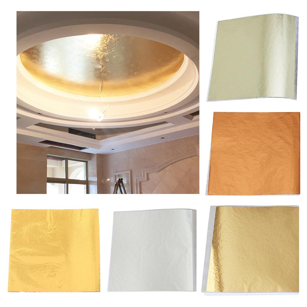 Imitation Golden Leaf Gold Foi - огляд і ціна Art Craft Leaves