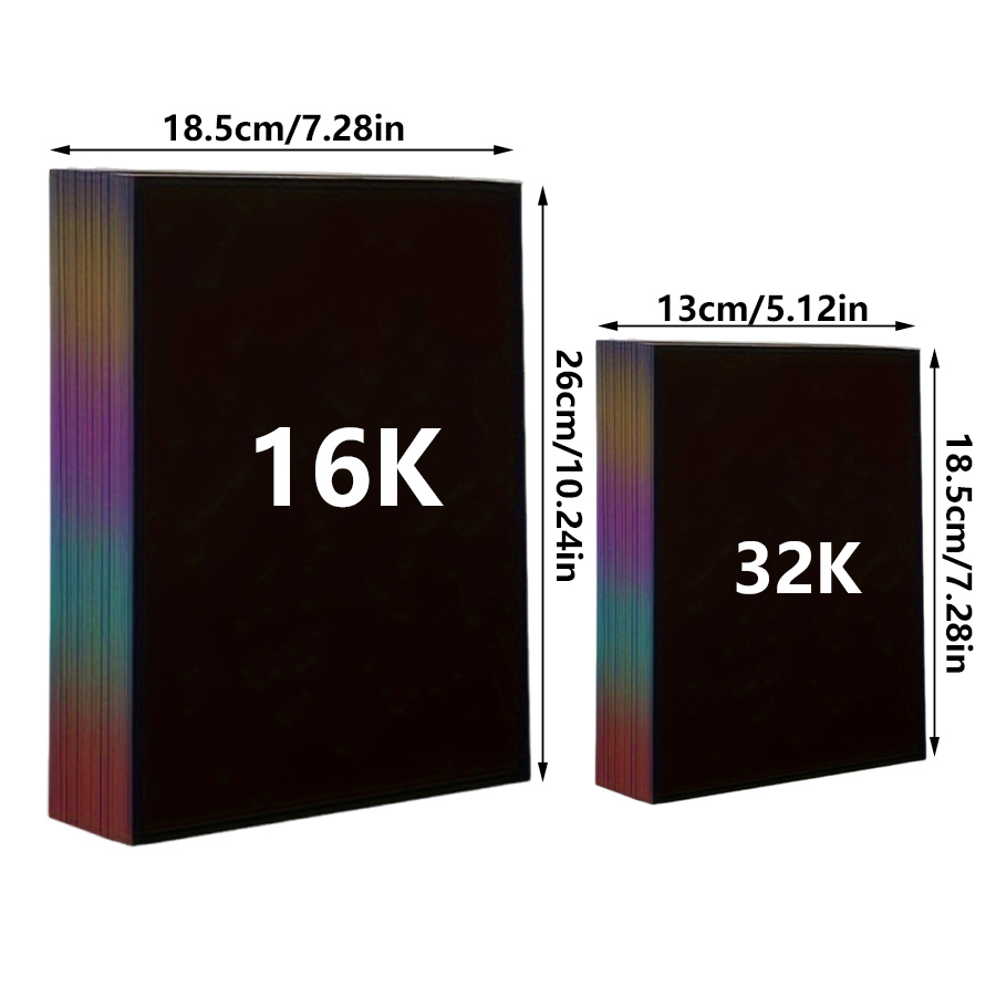 40Pcs 16K/32K Magic Scratch Pa - огляд і ціна Art Craft Halloween