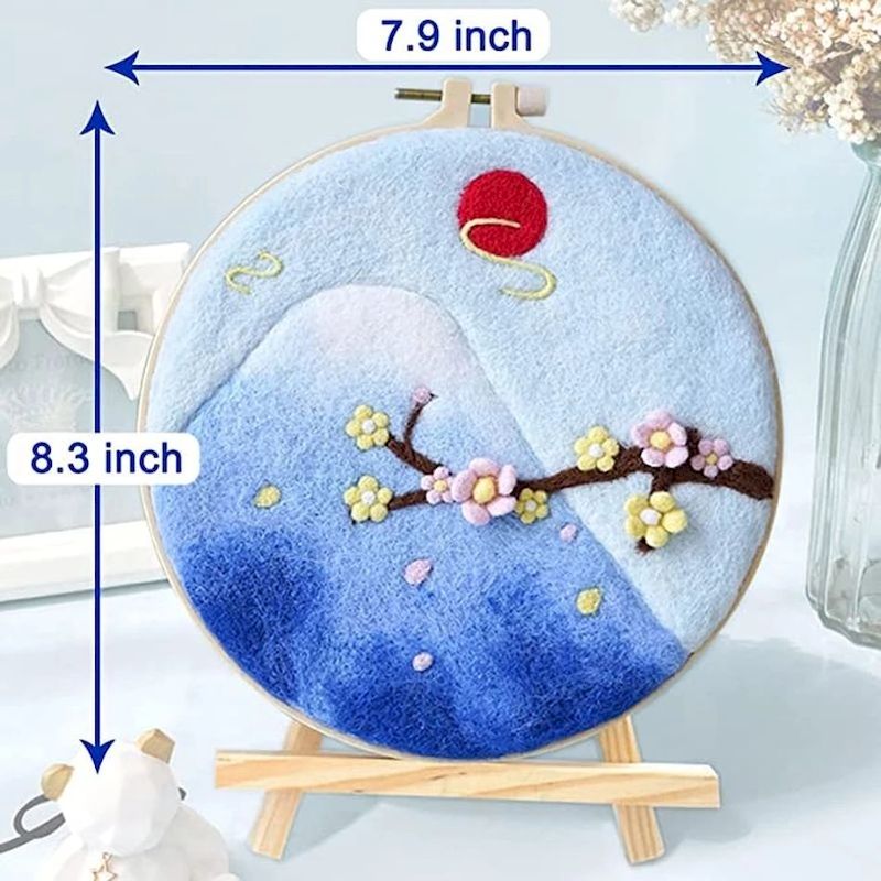 DIY Wool Embroidery Kit Creati - огляд і ціна Art Craft Ideas For Kids