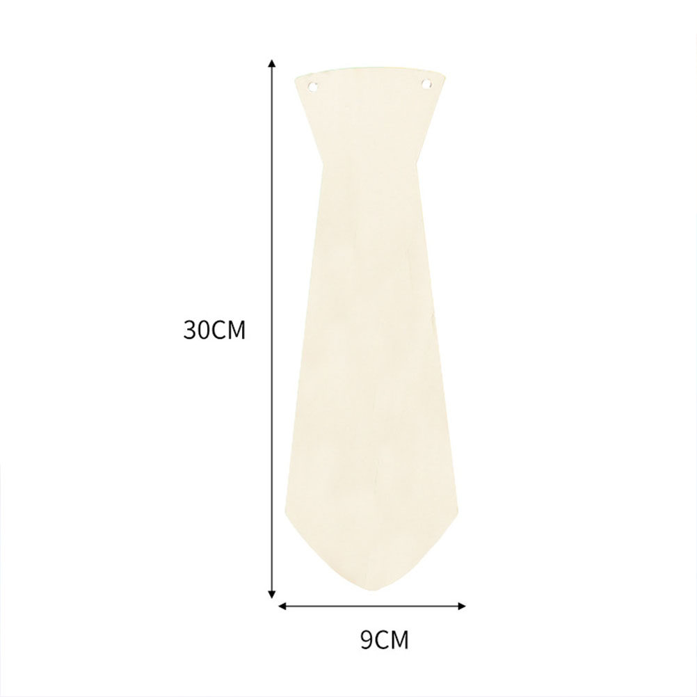 5Pcs Wood DIY Crafts Necktie f - огляд і ціна Art And Craft For Father'S Day