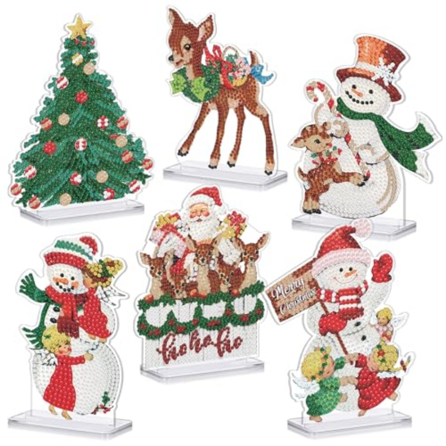 6 Pcs Diamond Painting Desktop - огляд і ціна Diamond Painting Kit