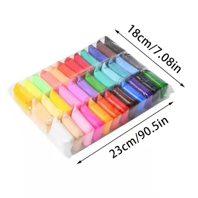 12/24/36 pcs Colorful Super Li - огляд і ціна Air Dry Clay