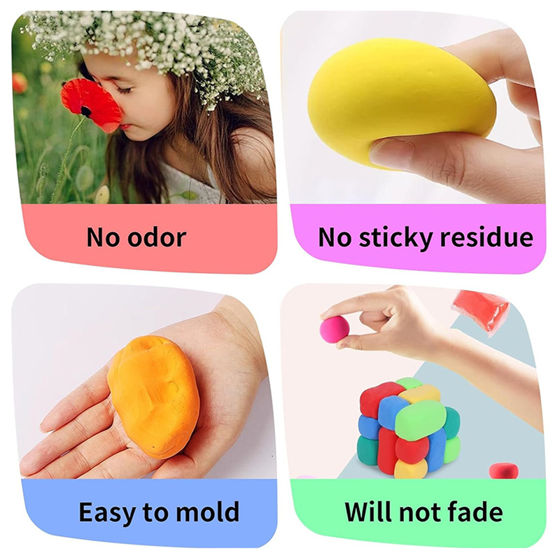 12/24/36 pcs Colorful Super Li - огляд і ціна Air Dry Clay