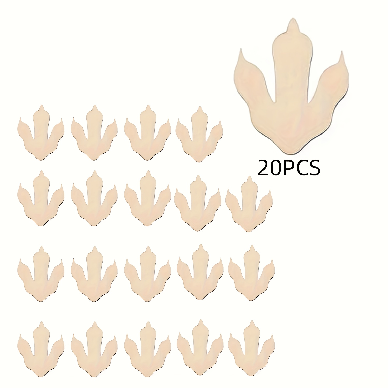 10/20 Pieces Wooden Dinosaur F - огляд і ціна Art Craft Dinosaur