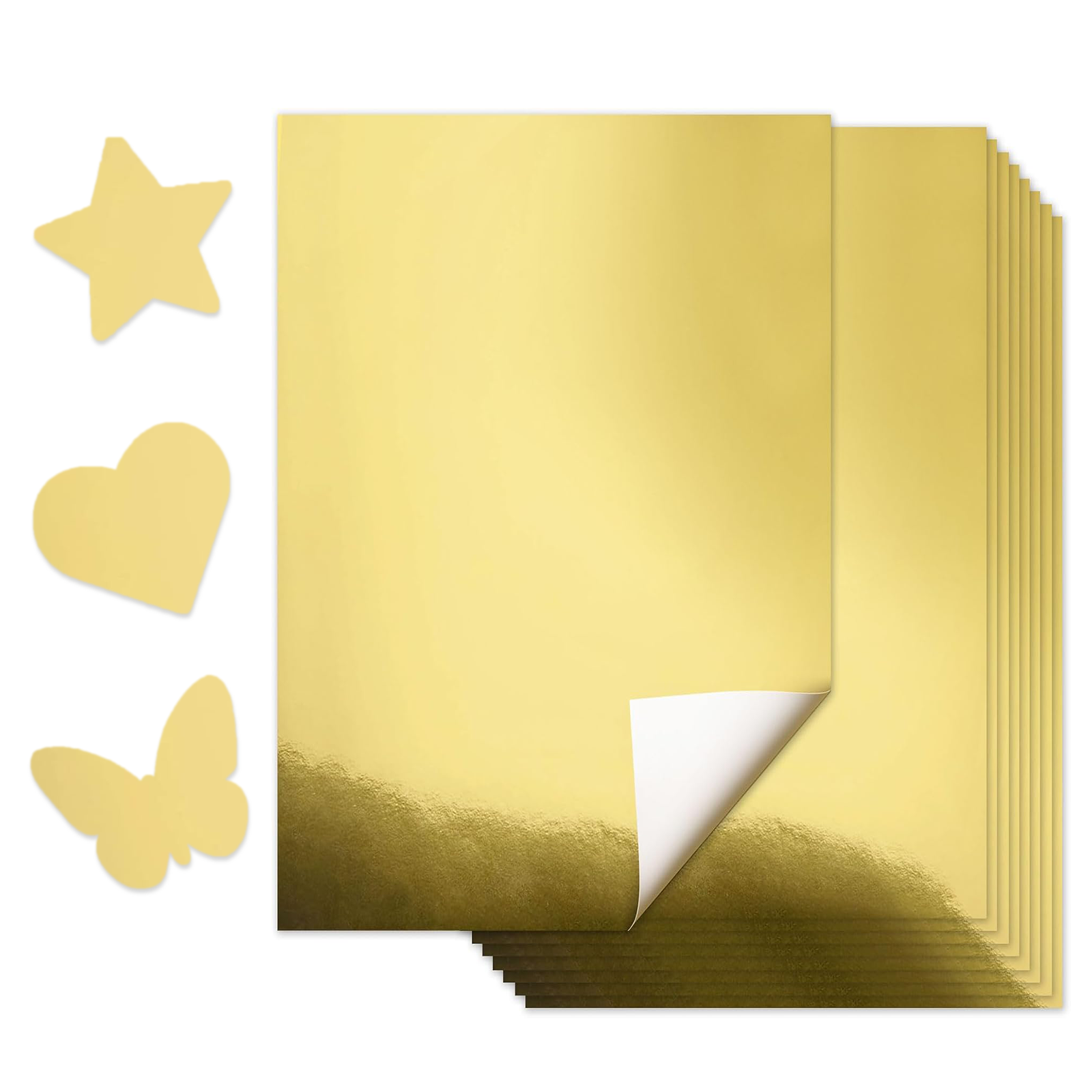 10 Sheets A4 Size Metallic Gol - огляд і ціна Art Craft Paper