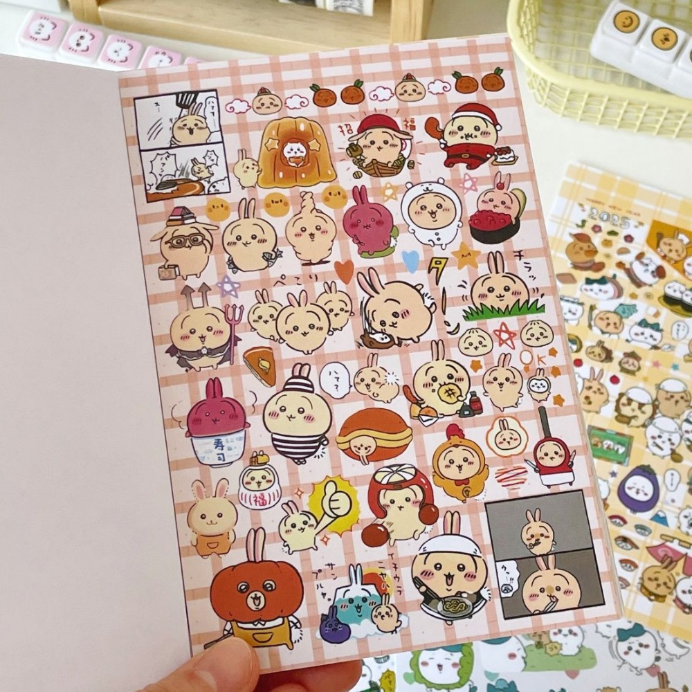 30 Sheets Chiikawa Cute Sticke - огляд і ціна Art Craft Books