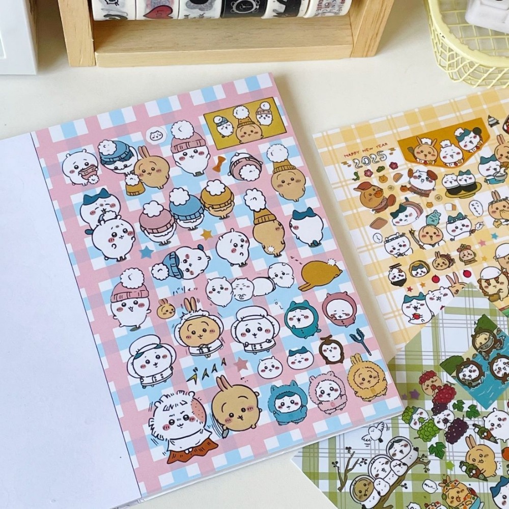 30 Sheets Chiikawa Cute Sticke - огляд і ціна Art Craft Books