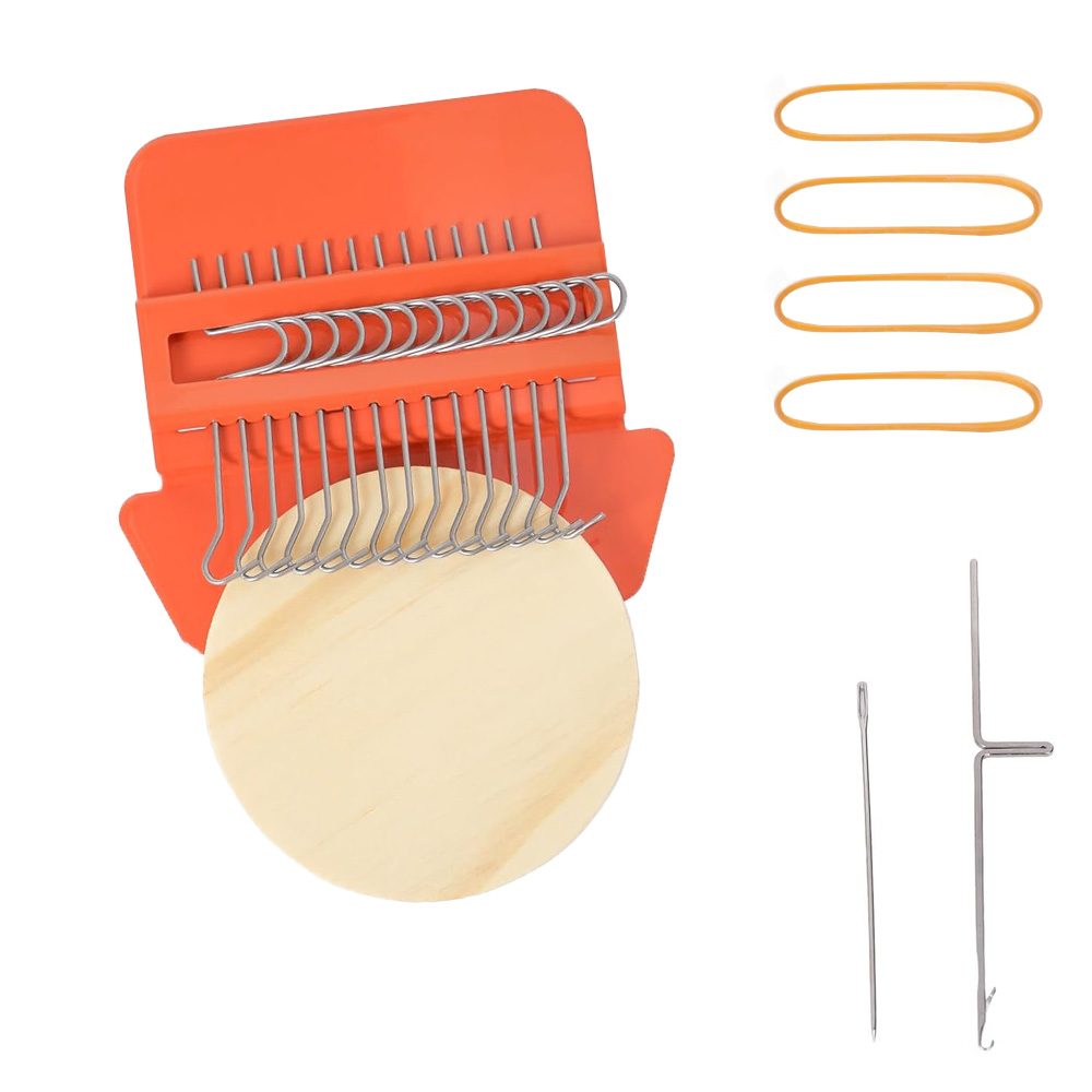 Mini Wooden Loom Darning Knitt - огляд і ціна Loom Weaving Frame