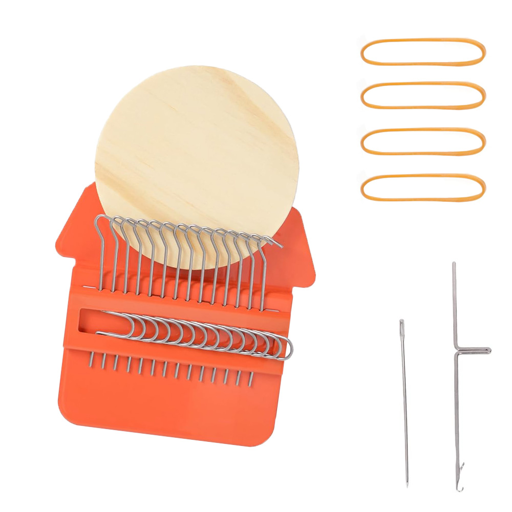 Mini Wooden Loom Darning Knitt - огляд і ціна Loom Weaving Frame