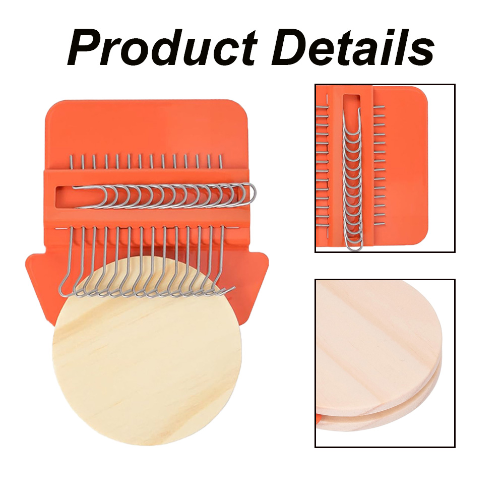 Mini Wooden Loom Darning Knitt - огляд і ціна Loom Weaving Frame