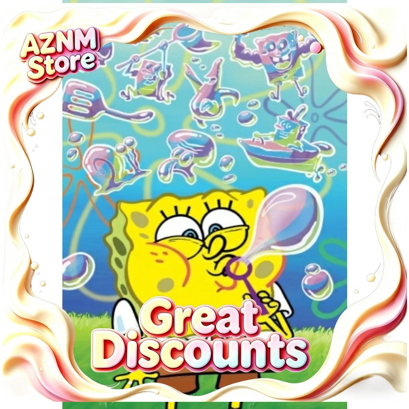 1pc SpongeBob SquarePants Cart - огляд і ціна Diamond Painting Kit
