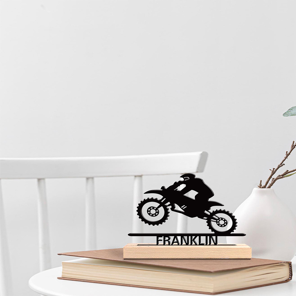 1pc Abstract Motorbike jumping - огляд і ціна Art Craft & Architecture