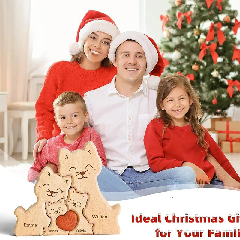 New Hot Selling Wooden Cute Ca - огляд і ціна Art Craft Cat
