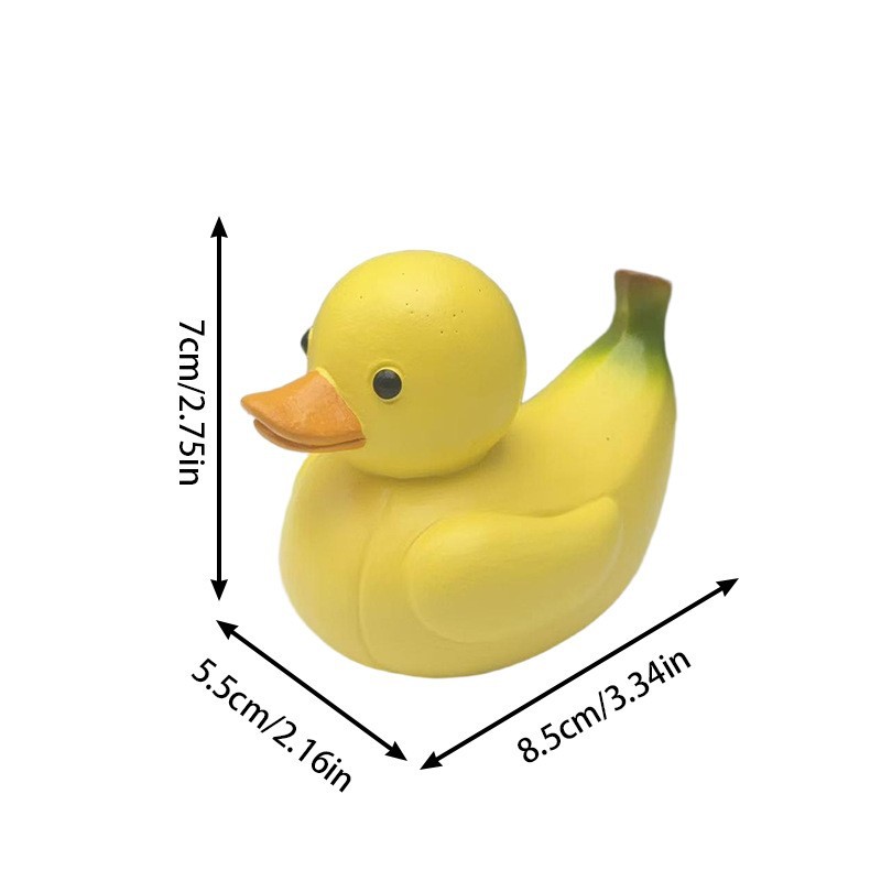 Pineapple Duck Resin Figurine, - огляд і ціна Art Craft Duck