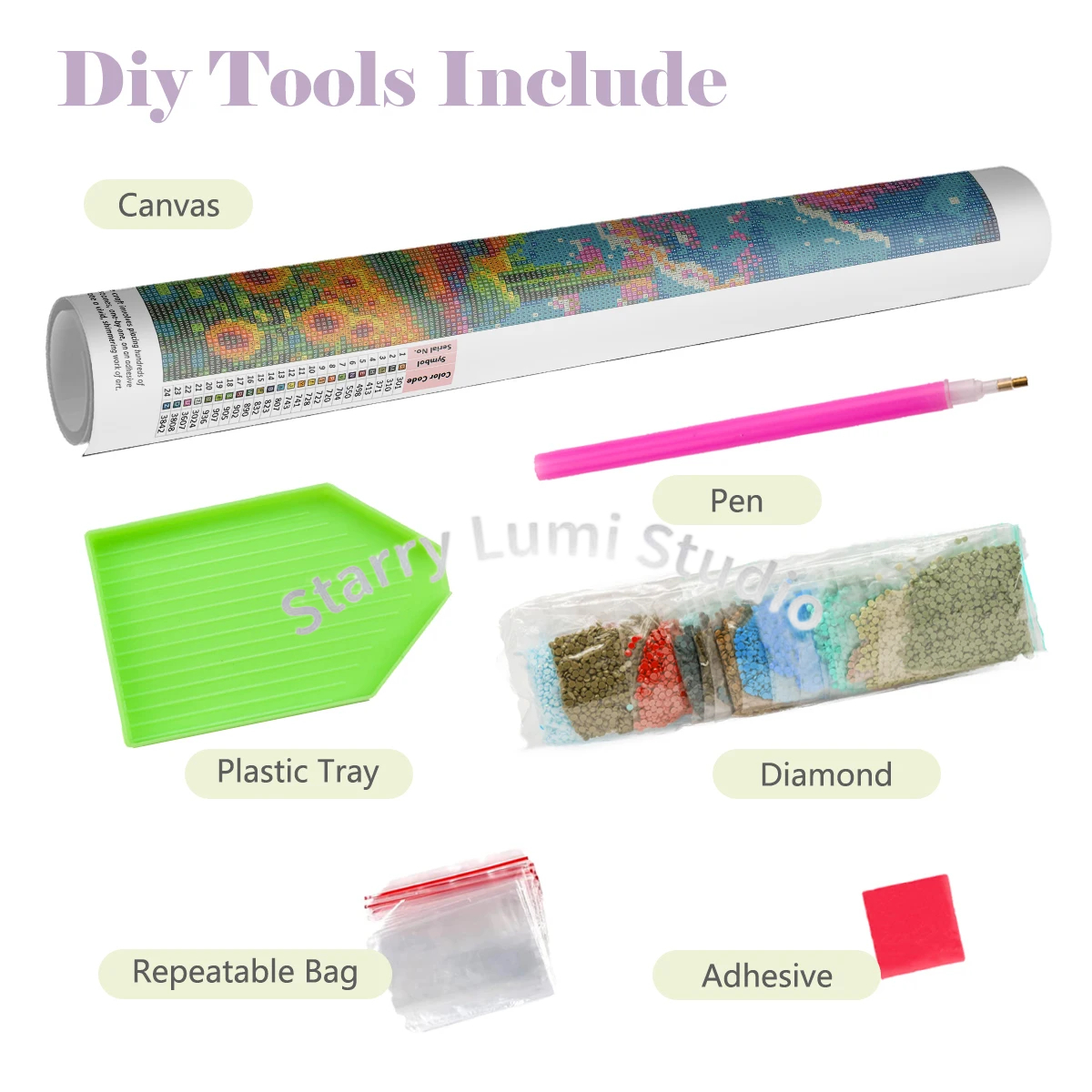 5D DIY Diamond Painting Kit, C - огляд і ціна Art Craft Cat