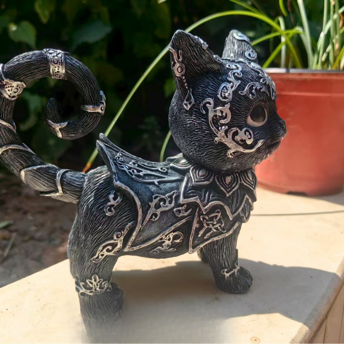 Mysterious Black Cat Resin Sta - огляд і ціна Art Craft Cat