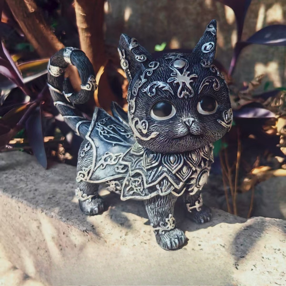 Mysterious Black Cat Resin Sta - огляд і ціна Art Craft Cat
