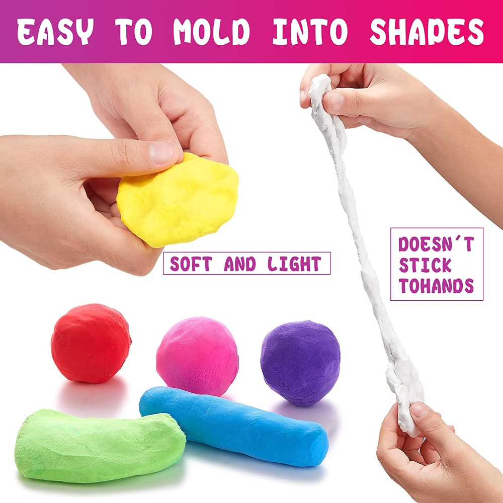 Air Dry Modeling Clay Kit Soft - огляд і ціна Air Dry Clay