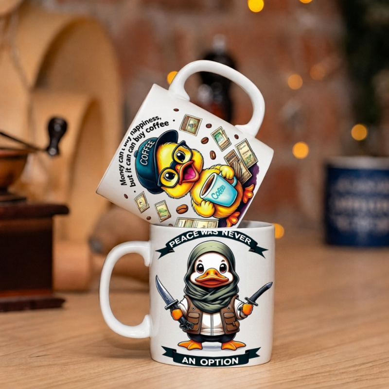 6pcs Cute Funny Cool Yellow Du - огляд і ціна Art Craft Duck