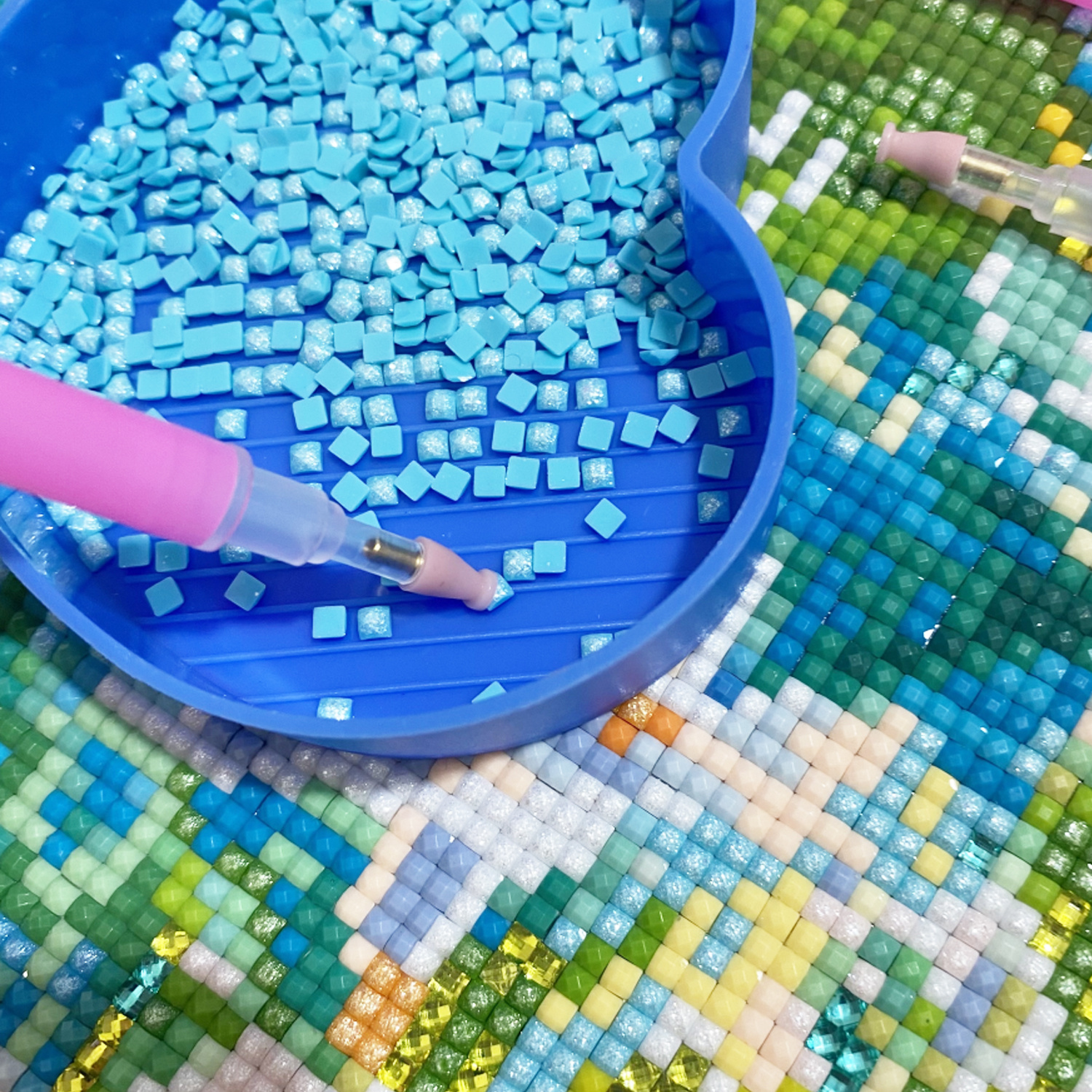 10 Silicone Tips & 3 Pens Diam - огляд і ціна Diamond Painting Kit