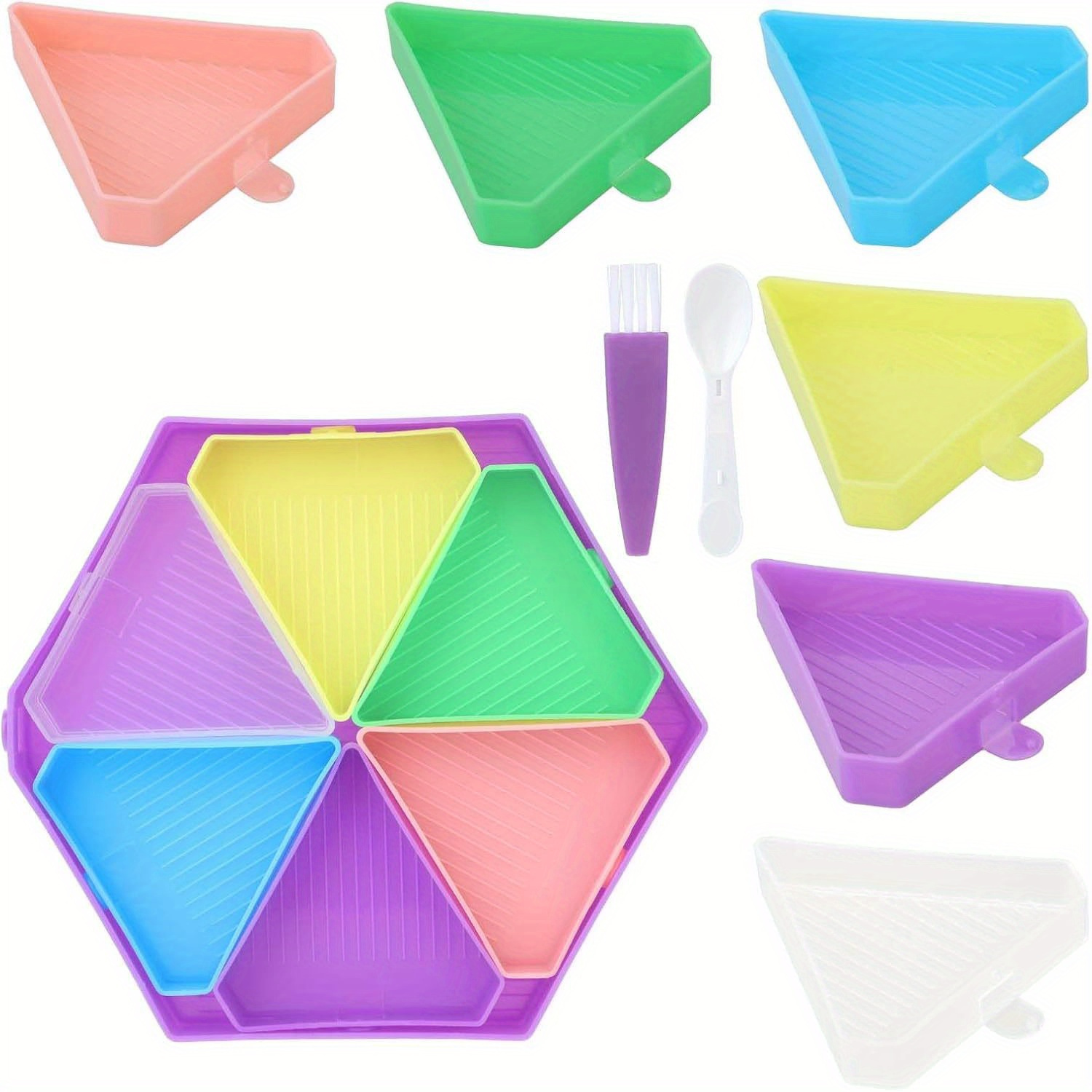 9PCS New Diamond Painting Tray - огляд і ціна Diamond Painting Kit