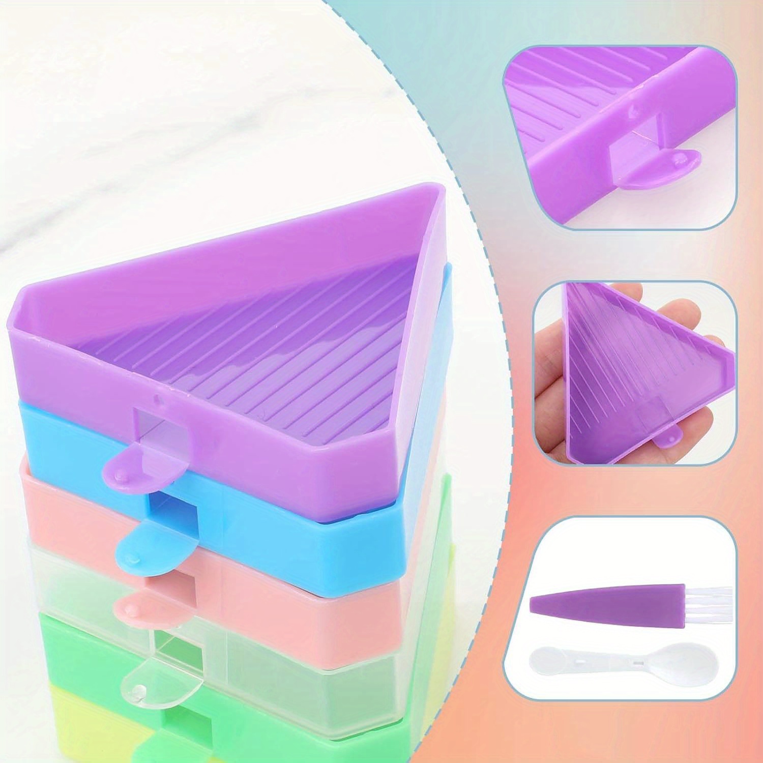 9PCS New Diamond Painting Tray - огляд і ціна Diamond Painting Kit