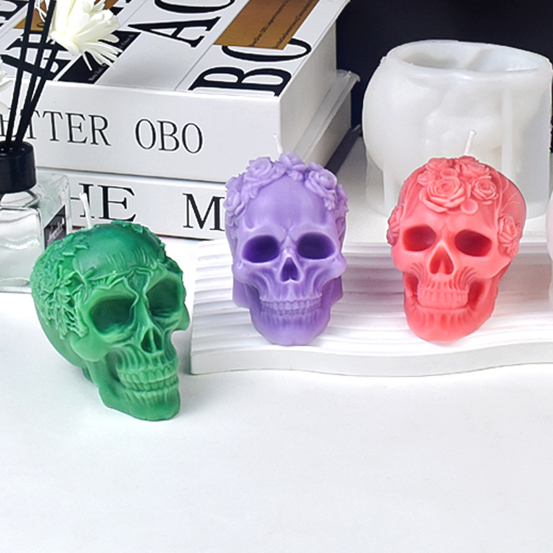 New Halloween Skull Silicone C - огляд і ціна Art Craft Halloween