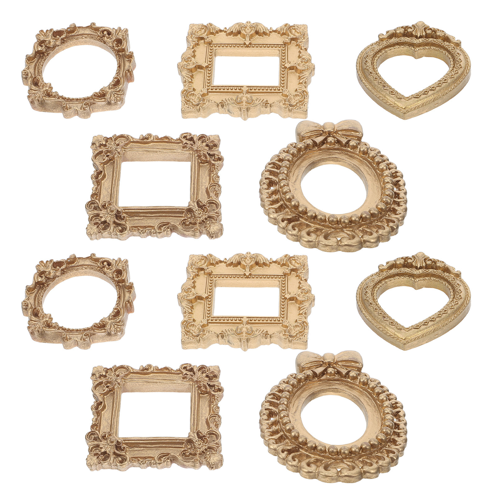 10Pcs Vintage Mini Gold Pictur - огляд і ціна Art Craft Gallery