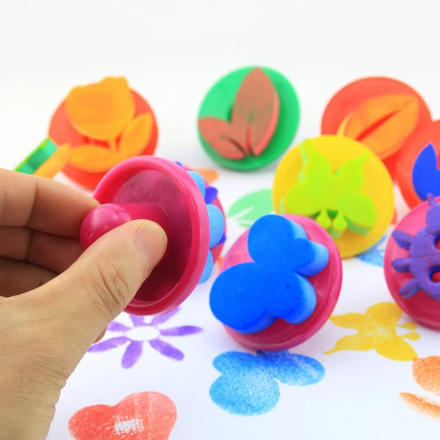 6pcs/set Flower Leaf Painting  - огляд і ціна Art Craft Leaves