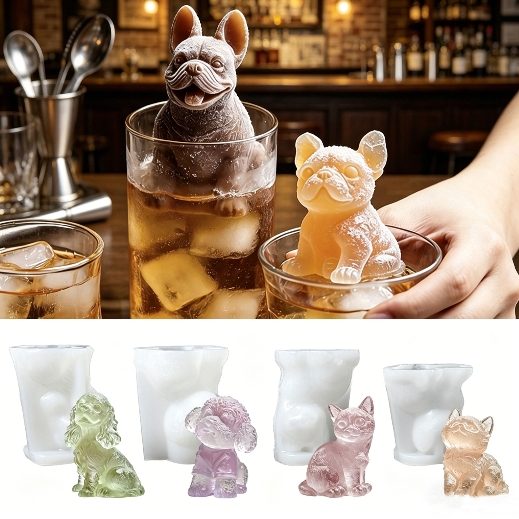 3D Animal Candle Silicone Mold - огляд і ціна Art Craft Cat