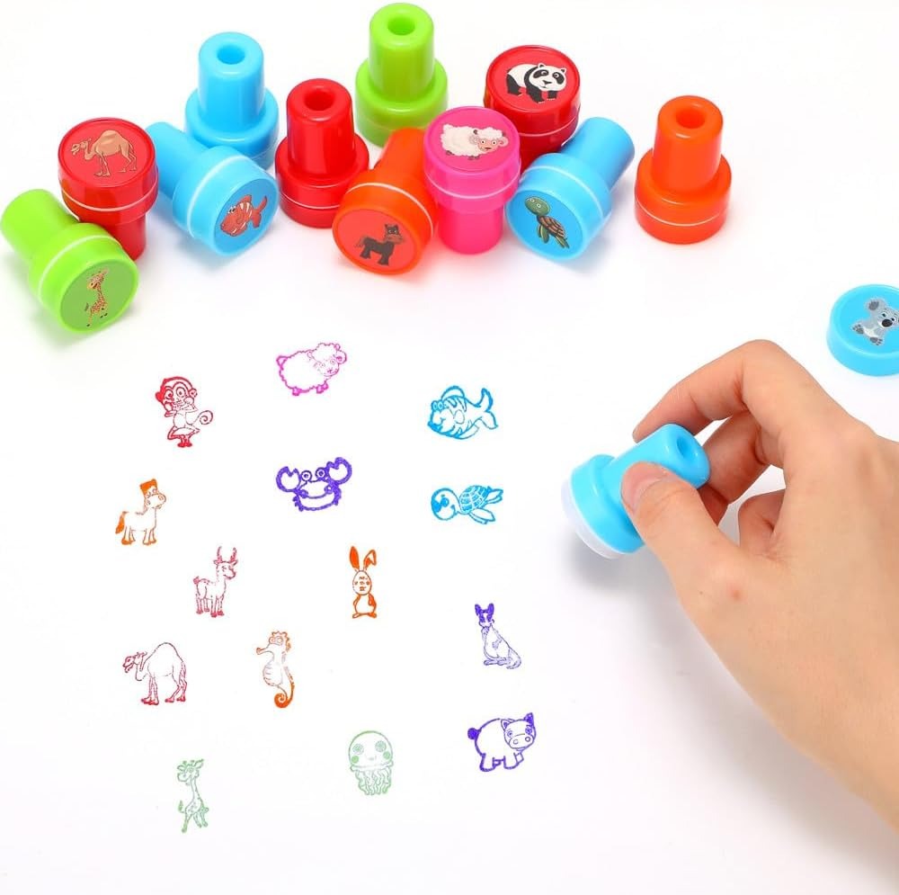 26Pcs Self Inking Stampers: Zo - огляд і ціна Art And Craft Zoo Animals