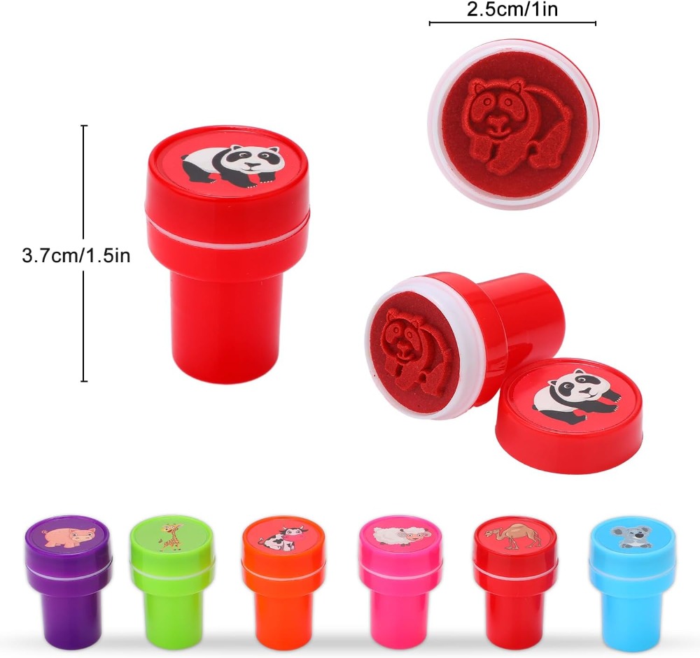 26Pcs Self Inking Stampers: Zo - огляд і ціна Art And Craft Zoo Animals