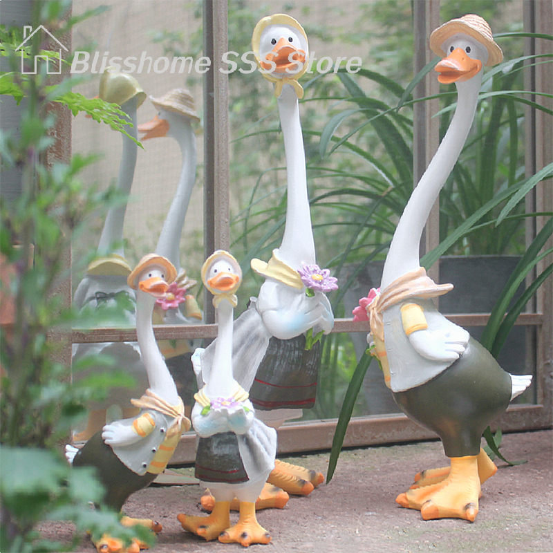 【S】Garden Statue Resin Duck Cr - огляд і ціна Art Craft Duck