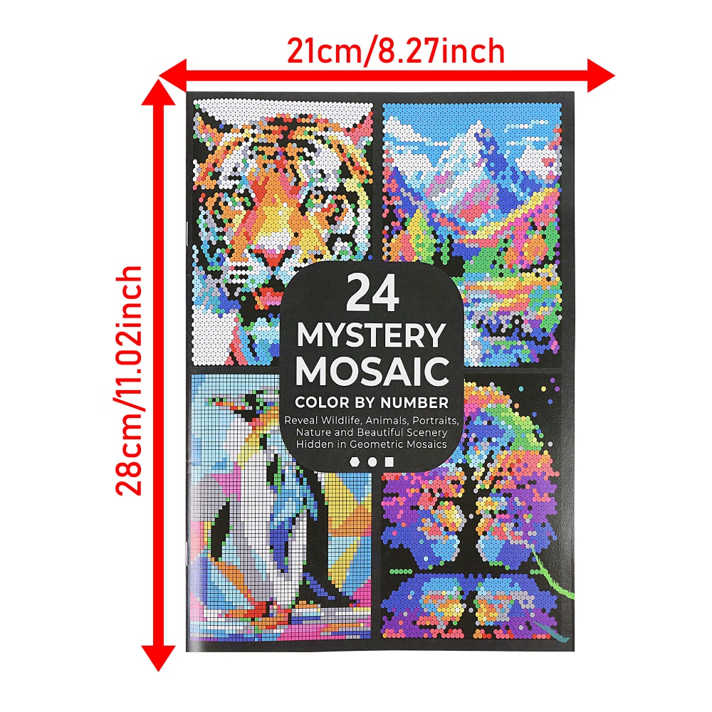 24 Patterns Mystery Mosaic Col - огляд і ціна Art Craft Books
