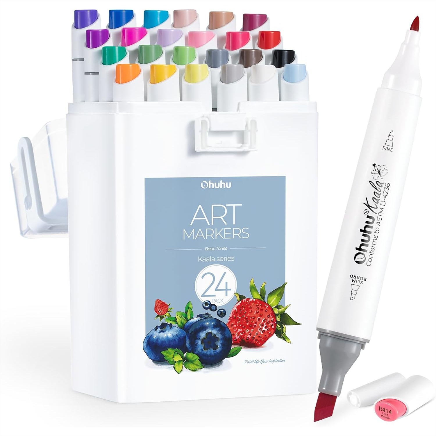 Alcohol Markers Set with Dual  - огляд і ціна Alcohol Ink Set
