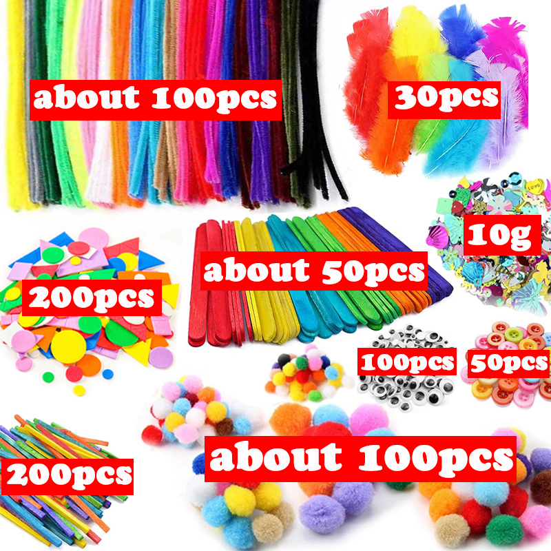 1000pcs Kids Crafts Art Suppli - огляд і ціна Art Craft Kits For Kids