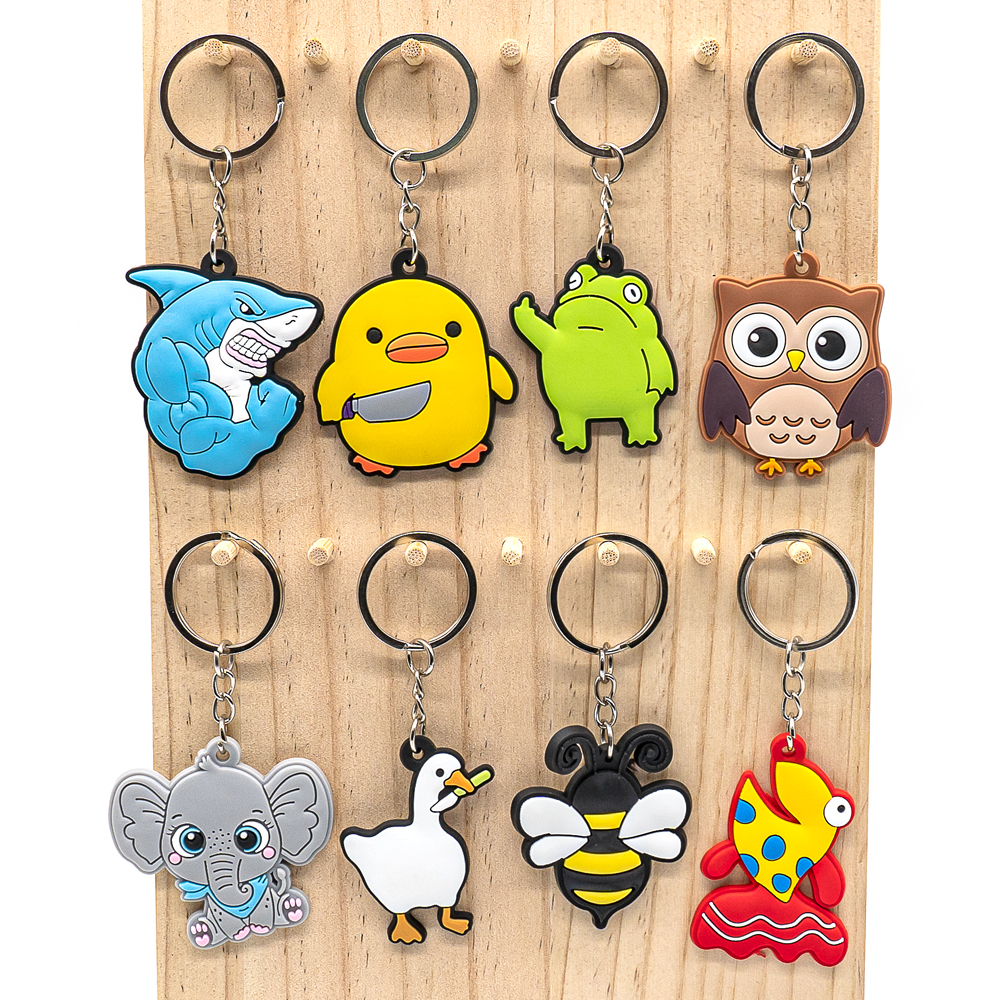 20PCS Cute Animal Keychain Kaw - огляд і ціна Art Craft Duck