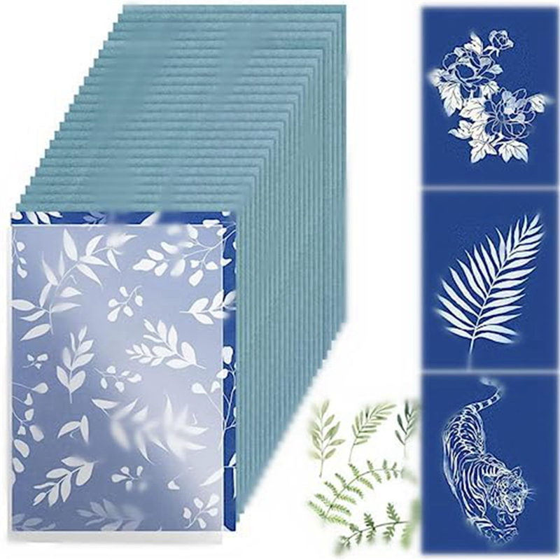 60 Sheets Cyanotype Paper, Sun - огляд і ціна Art Craft Kits For Kids