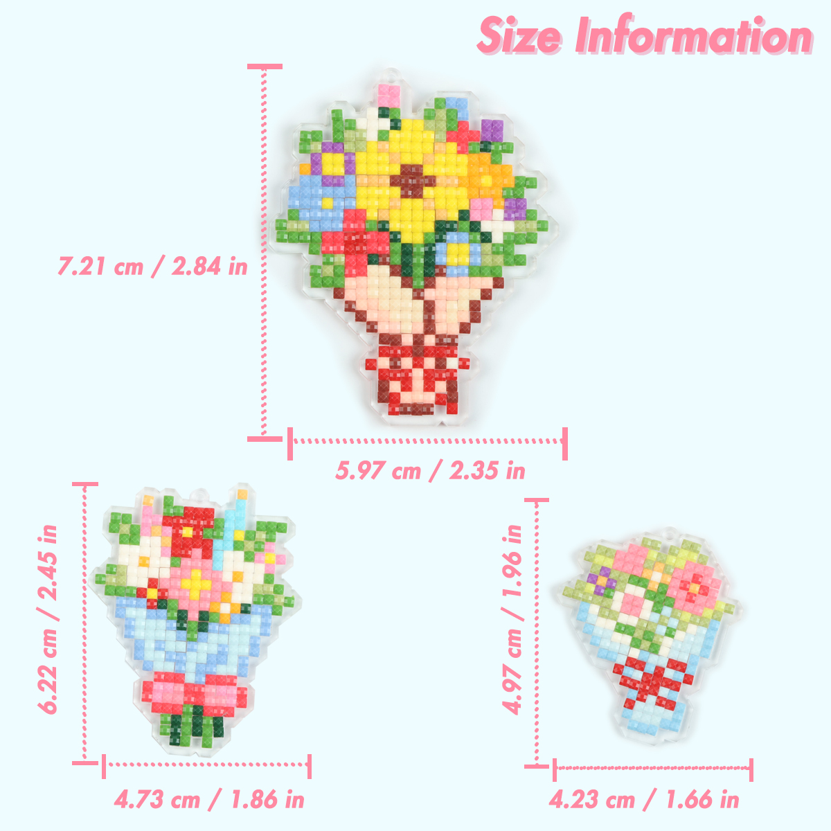 FOREVER YOUNG 3PCS Bouquet Acr - огляд і ціна Art Craft Kits For Kids