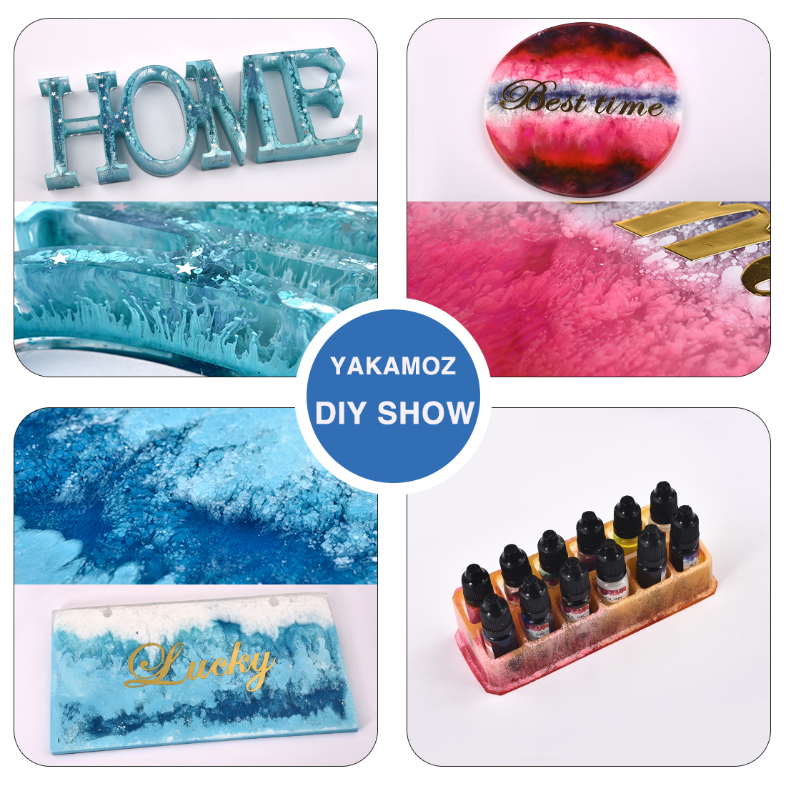 1 Set Resin Pigment Kit Art In - огляд і ціна Alcohol Ink Set