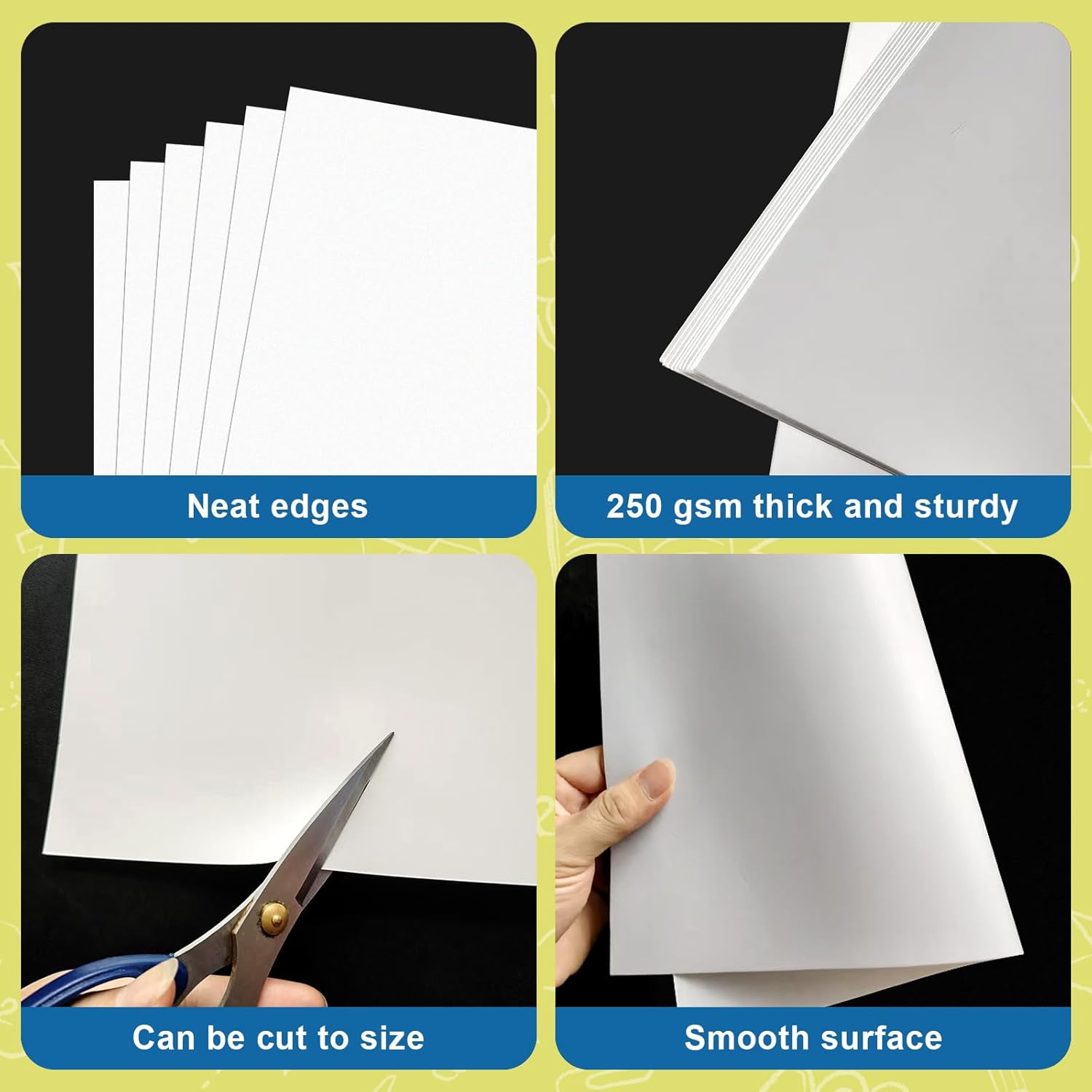 25 Pack White Poster Board 11. - огляд і ціна Art Craft Paper