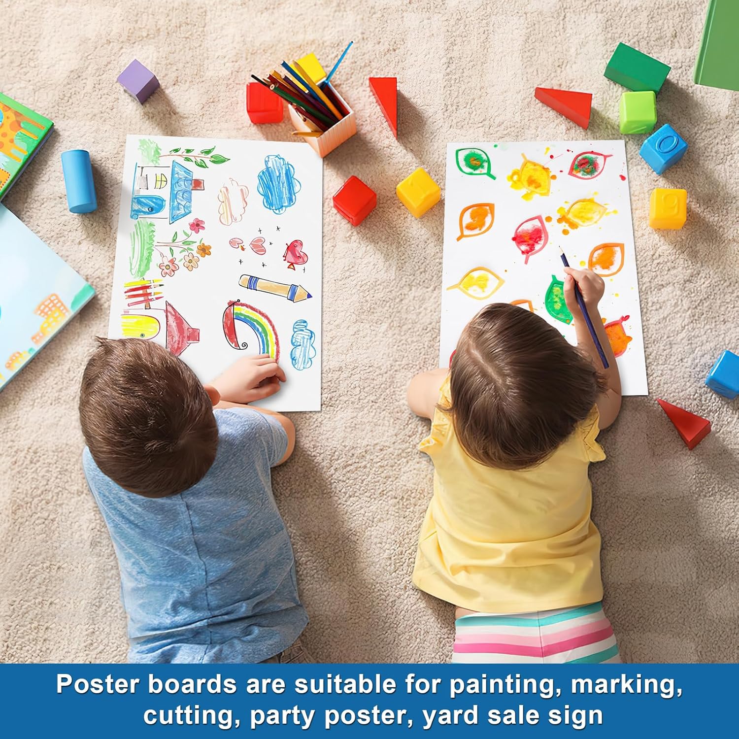 25 Pack White Poster Board 11. - огляд і ціна Art Craft Paper