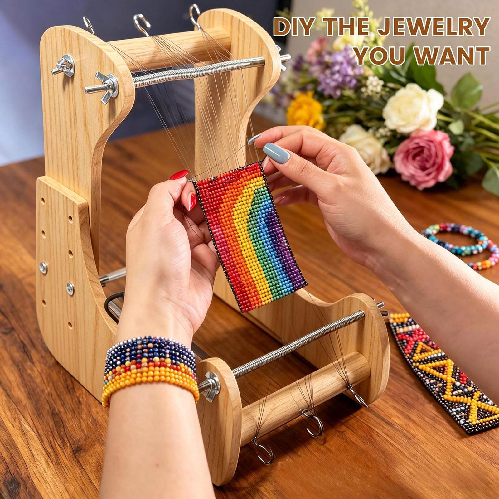 Versatile Bead Loom Adjustable - огляд і ціна Loom Weaving Frame