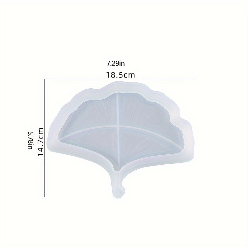 1pc Handmade Ginkgo Leaf Silic - огляд і ціна Art Craft Leaves