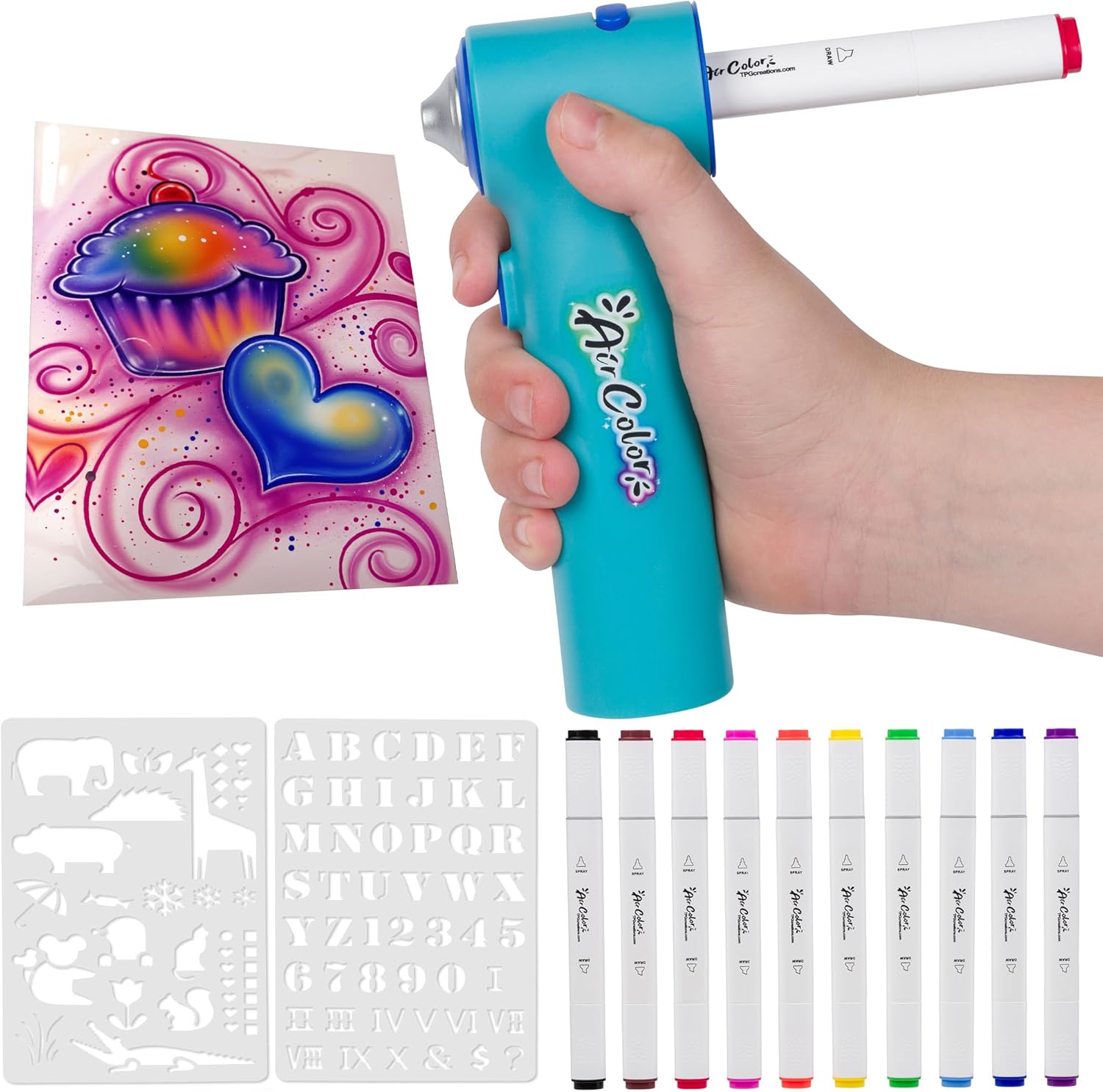 Cordless Airbrush Marker Kit f - огляд і ціна Art Craft Kits For Kids