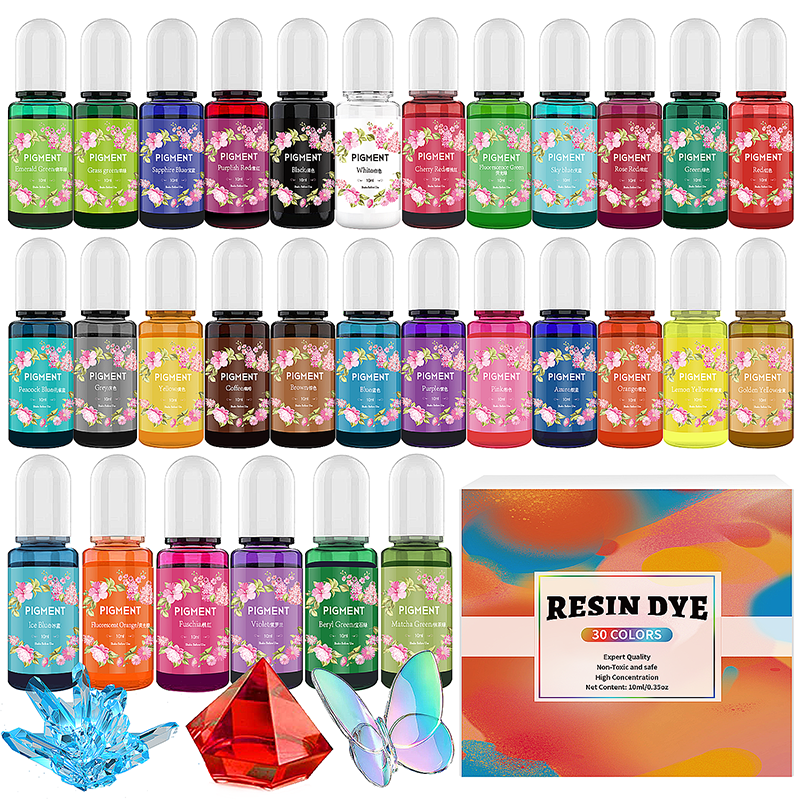 A Set Ink Alcohol Resin Pigmen - огляд і ціна Alcohol Ink Set