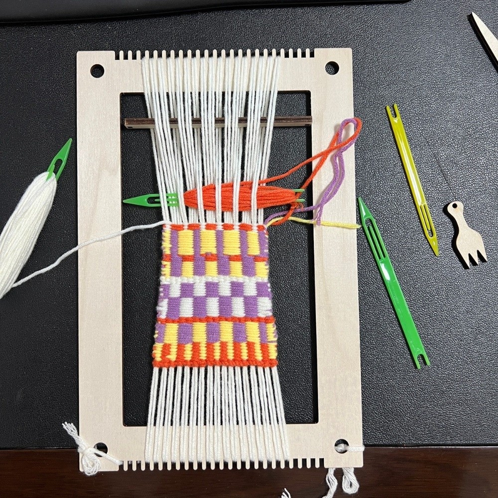 Wooden Mini Loom Machine Light - огляд і ціна Loom Weaving Frame